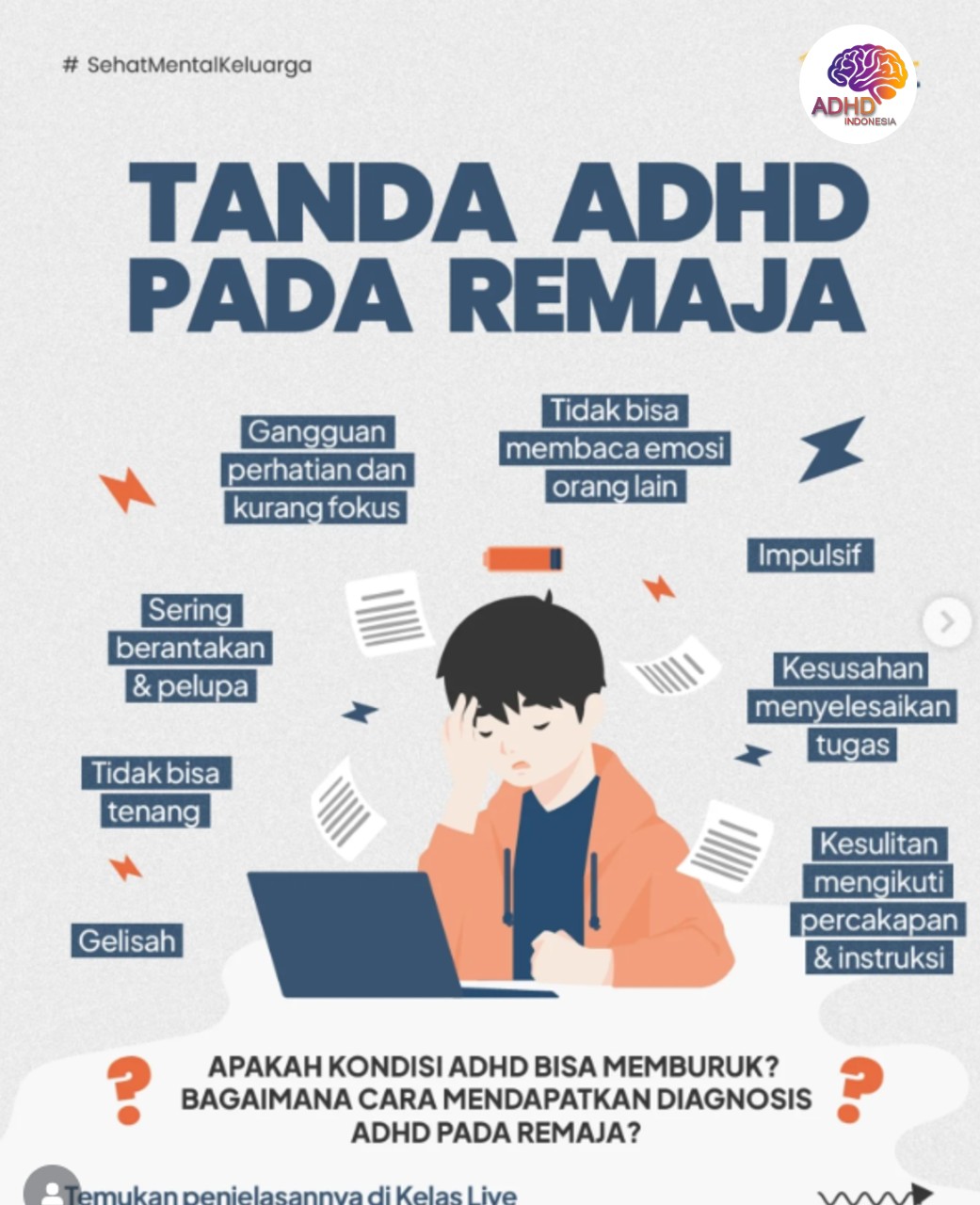 Screening ADHD Non-Diagnostik: Edukasi Awal bagi Orang Tua di Kabupaten Magetan